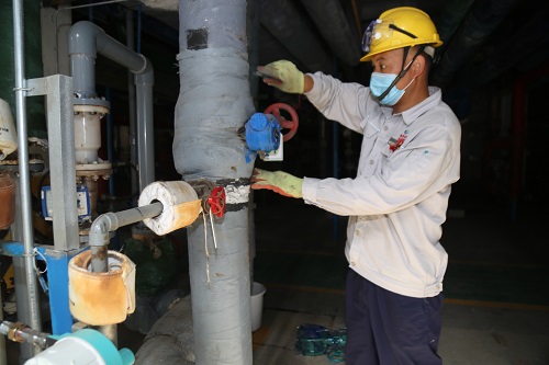 林國(guó)防拆除淡鹽水閥門(mén)保溫